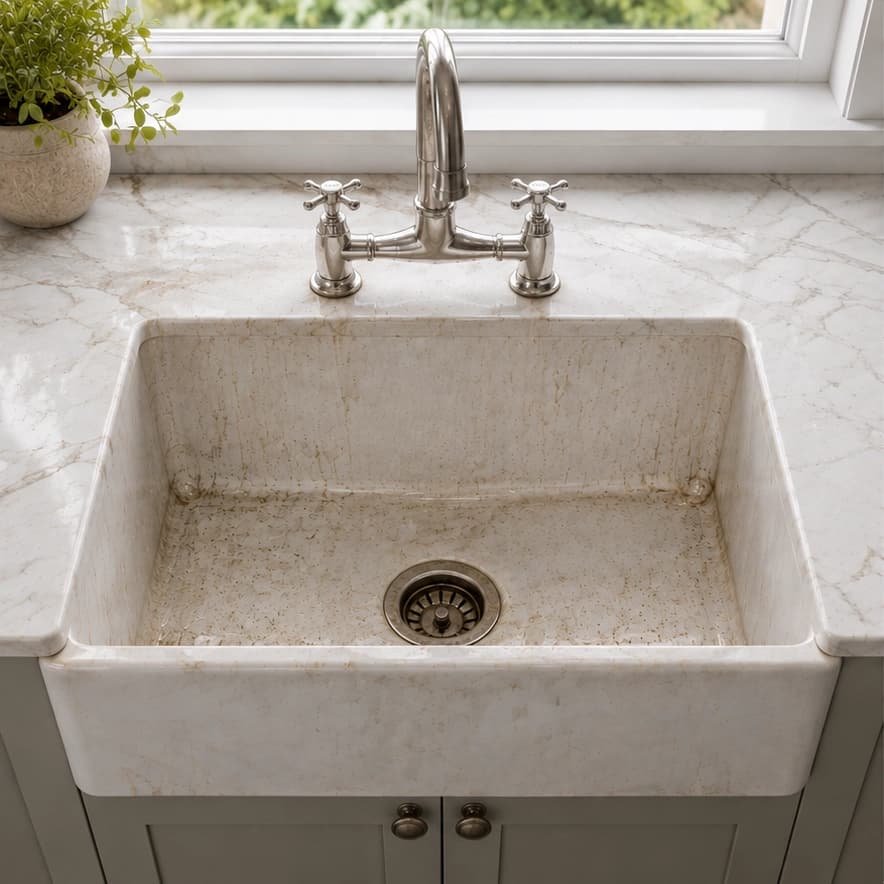 Sinks before